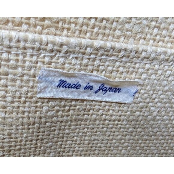 Vintage‎ Green Wicker Rattan Satchel Briefcase Purse Bamboo Handle  14"X10" MCM - Picture 15 of 16